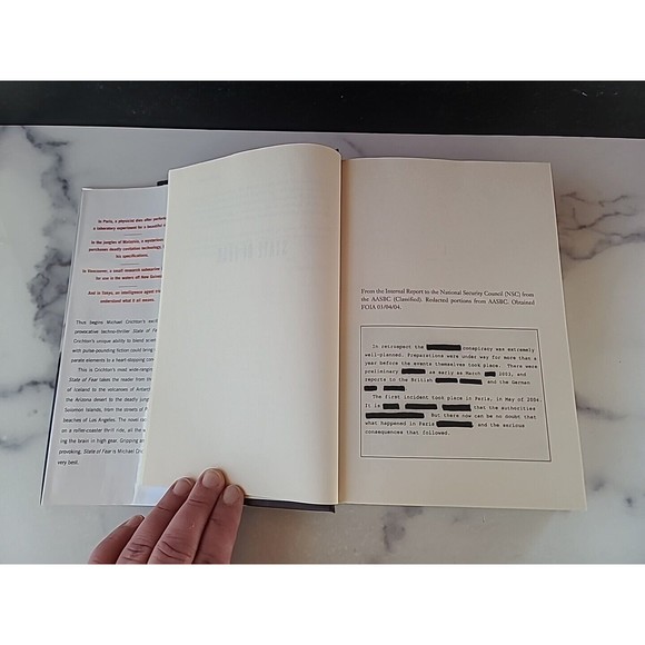 State of Fear by Michael Crichton (2004, Hardcover) - Picture 4 of 10